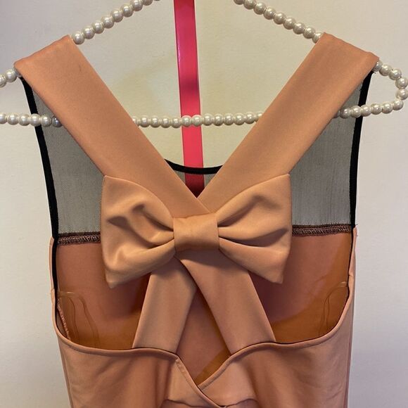 Twelfth&towne  Blush Dress with back bow. - Picture 8 of 9